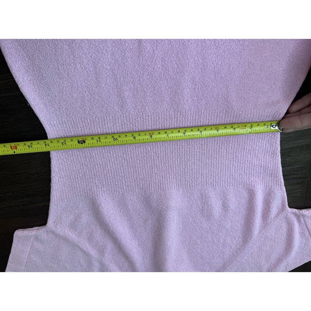 Vintage Talbott Tavler Dress Pink Stretch Knit Mock Neck Retro 70s 10 - Picture 6 of 11